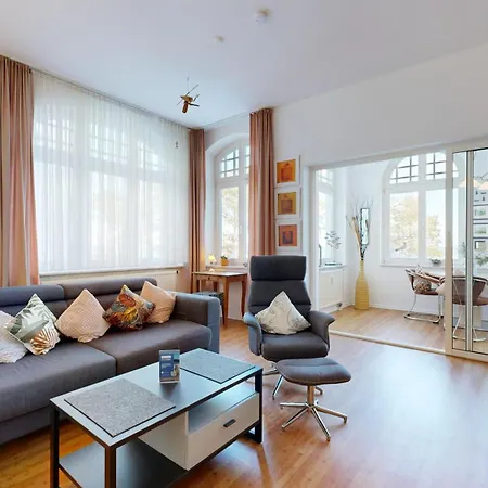 Fewos Direkt Am Strand, Teilweise Mit Meerblick, Villa Sirene, Binz Extérieur photo