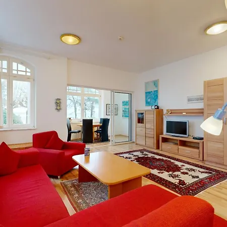 Fewos Direkt Am Strand, Teilweise Mit Meerblick, Villa Sirene, Binz Extérieur photo