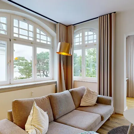 Fewos Direkt Am Strand, Teilweise Mit Meerblick, Villa Sirene, Binz Extérieur photo