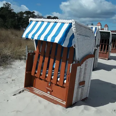 Fewos Direkt Am Strand, Teilweise Mit Meerblick, Villa Sirene, Binz Chambre photo